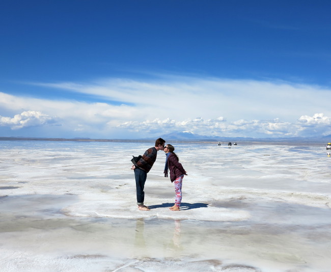 Salt Flats Bolivia Double-Barrelled Travel